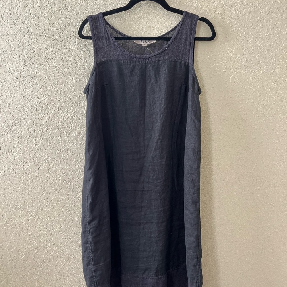Flax - Black Sleeveless Dress